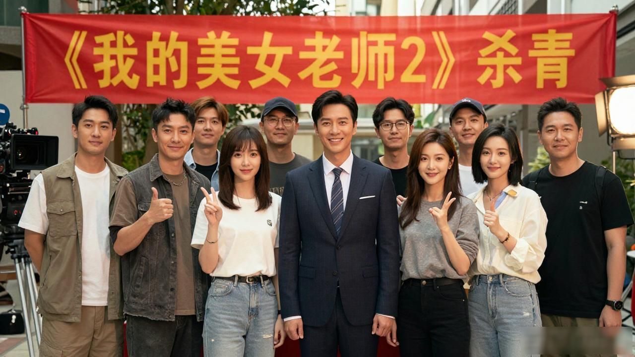 刘小锋《我的美女老师2》杀青 身兼“监制”
