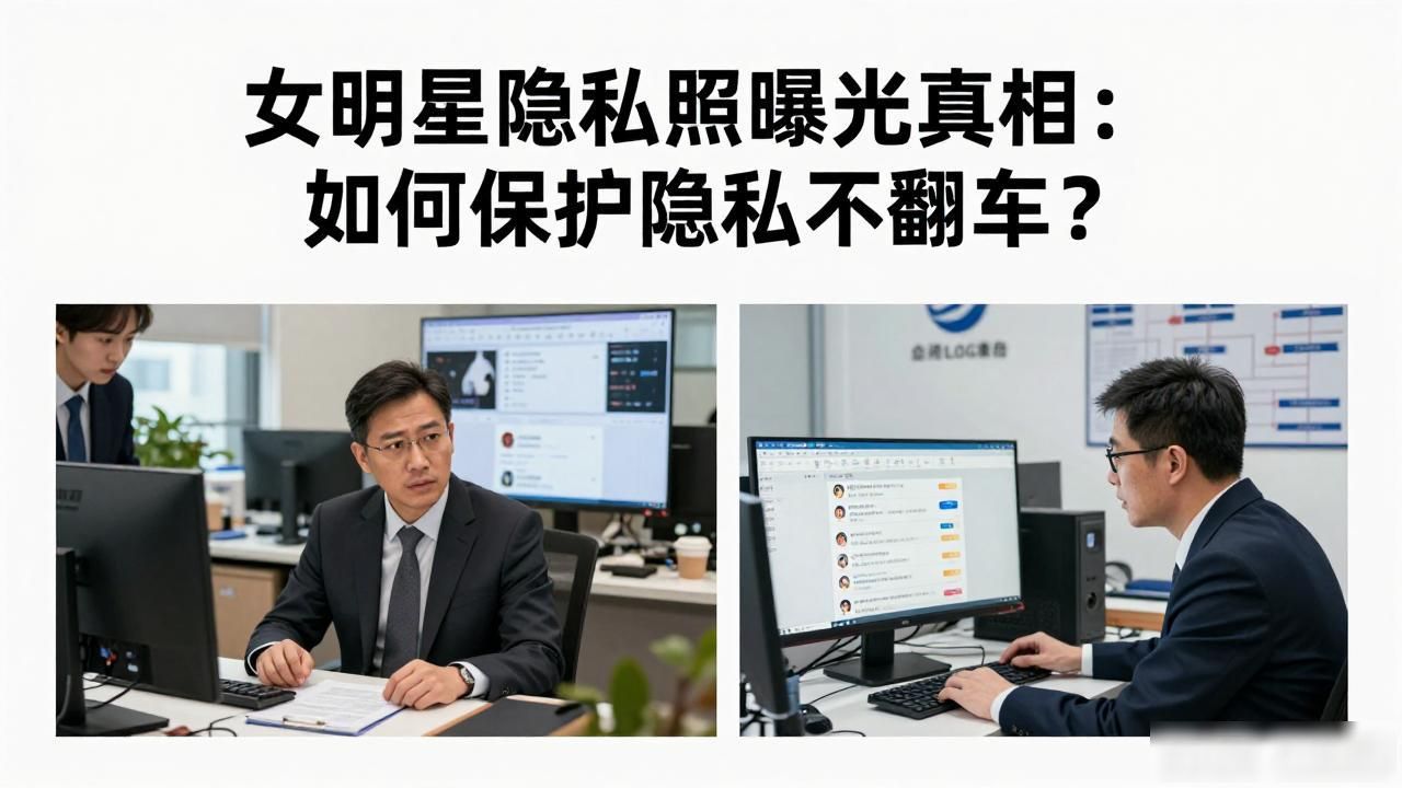 女明星捰照曝光真相：如何保护隐私不翻车？