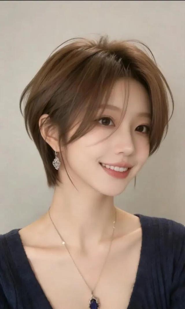 显脸小发型_短发造型_方脸短下巴女明星