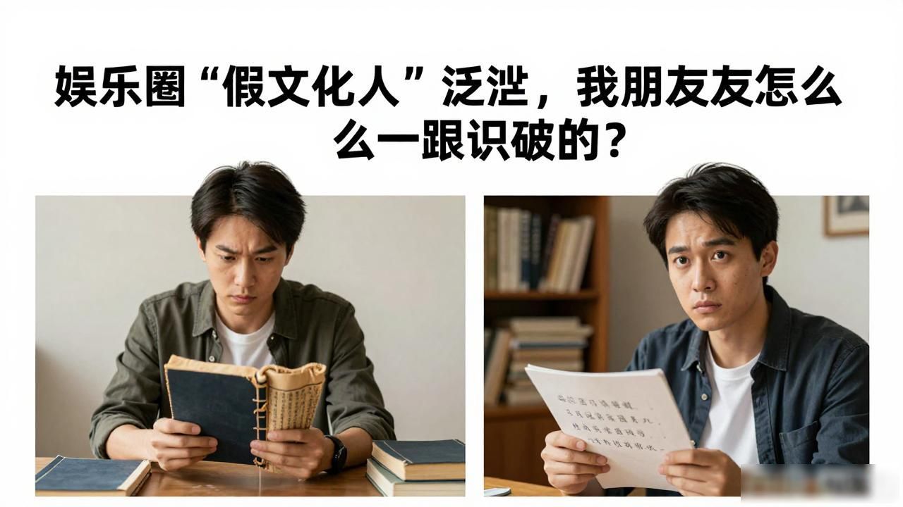 娱乐圈假文化人_娱乐圈造假_娱乐圈虚假繁荣